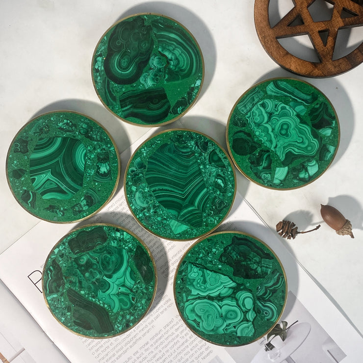 malachite slice